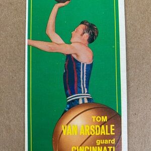 Topps Basketball Card with Green and Red Accents